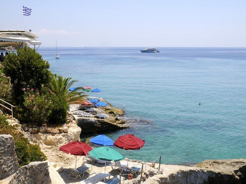 Panorama Hotel Agia Marina  Exterior foto